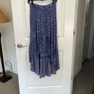 American Eagle high-low elastic waist skirt